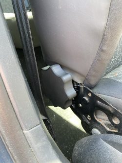 Molette de réglage siège voiture Molette de réglage siège voiture